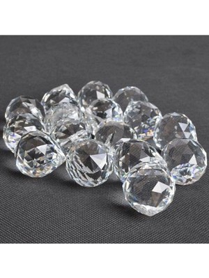 Alvina Aydınlatma 30 mm Cam Toptaş 10 Adet Avize Taşı