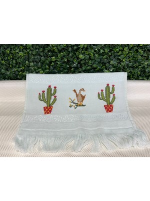 Begonya Ev Tekstili El Işi Mutfak Havlusu