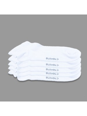 Elevold Premium 10 Çift Bambu Erkek Sıkmaz Iz Bırakmaz Lastikli Patik Çorap (5 Siyah + 5 Beyaz)