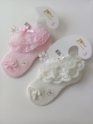 Rbs Çorap Jw Çocuk Dantelli Çorap 2'li