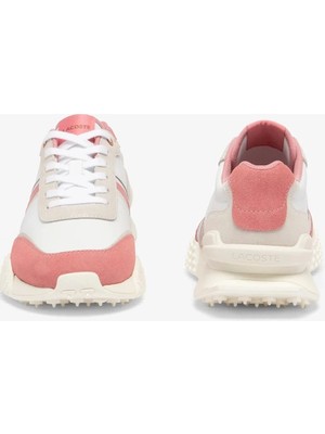 Lacoste Kadın L-Spin Deluxe Beyaz Pembe Sneaker