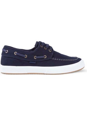 Buckhead 4320 Edoras Lacivert Yazlık Keten Comfort Sneaker Spor Ayakkabı