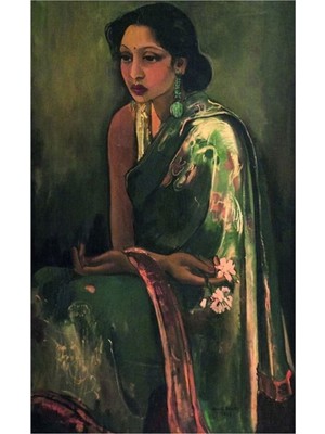 Jeronkarji Sumair Gil Kültürü Tablo Ahşap Poster Dekoratif