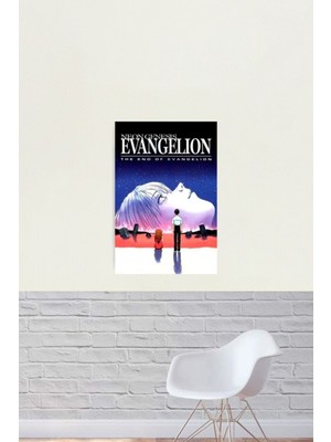 Jeronkarji Neon Evangelion Son Tablo Ahşap Poster Dekoratif