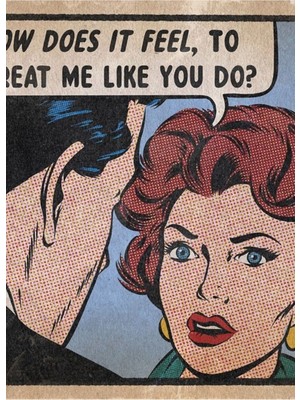 Jeronkarji Nasıl Hissettiriyor? Tablo Ahşap Poster Dekoratif