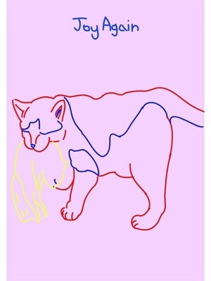 Jeronkarji Joy Again - Dışarı Bakıyor Logo Tablo Ahşap Poster Dekoratif