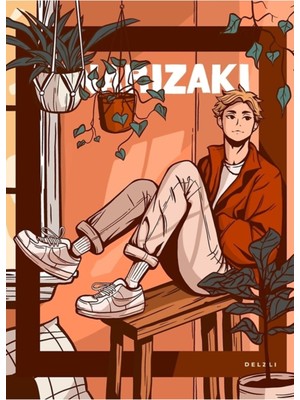 Jeronkarji Atsumu Miya Tablo Ahşap Poster Dekoratif