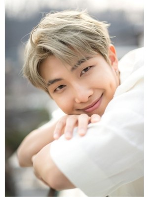 Jeronkarji Bts Beyaz Gün - Rm Tablo Ahşap Poster Dekoratif KOD2881