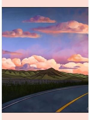 Jeronkarji Cerro San Luis Obispo Tablo Ahşap Poster Dekoratif