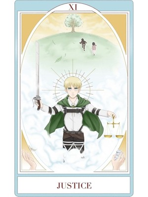 Jeronkarji Adalet - Armin Arlert (Renkli) Tablo Ahşap Poster Dekoratif