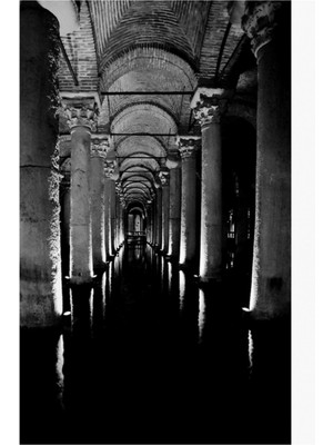 Jeronkarji Yerebatan Sarnıcı Tablo Ahşap Poster Dekoratif