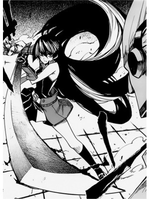 Jeronkarji Akame Manga Paneli Tablo Ahşap Poster Dekoratif