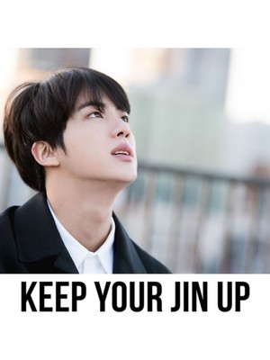 Jeronkarji Jin'inizi Ayakta Tutun (Kim Seok-Jin Bts) Tablo Ahşap Poster Dekoratif KOD364