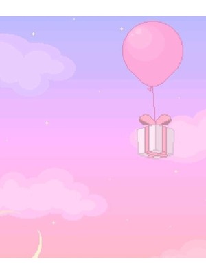 Jeronkarji Raibow Balon Tablo Ahşap Poster Dekoratif