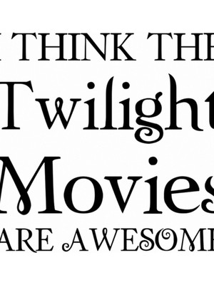 Jeronkarji Alacakaranlık Filmlerinin Harika Olduğunu Düşünüyorum Tablo Ahşap Poster Dekoratif