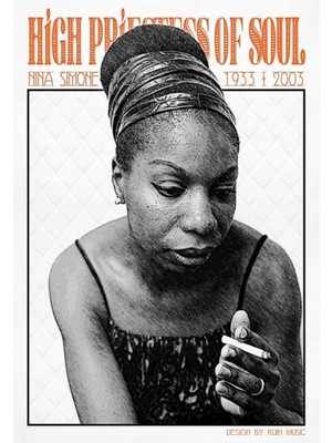 Jeronkarji Yüksek Prestess-Nına Sımone Tablo Ahşap Poster Dekoratif