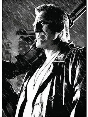 Jeronkarji Marv Tablo Ahşap Poster Dekoratif