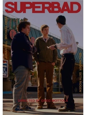 Jeronkarji Superbad Film Tablo Ahşap Poster Dekoratif