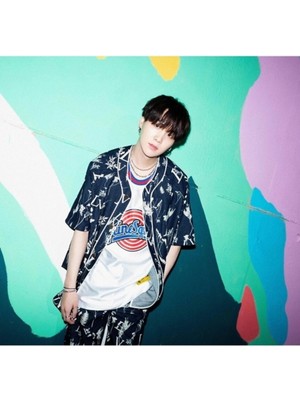 Jeronkarji Min Yoongi / Suga / Bts Map Konsept Fotoğraf Tablo Ahşap Poster Dekoratif KOD246