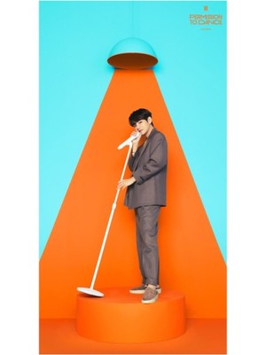 Jeronkarji Bts Dans Izni | V Tablo Ahşap Poster Dekoratif KOD3227