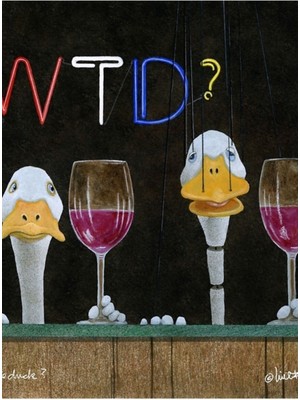 Jeronkarji Bullas Sanat Eseri Basacak Mı Ne Ördek? Tablo Ahşap Poster Dekoratif