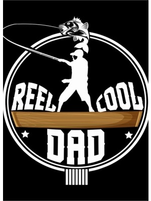 Jeronkarji Sevimli Makara Serin Baba Balıkçılık Hediye Tablo Ahşap Poster Dekoratif