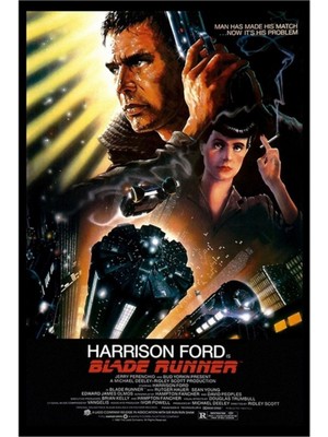 Jeronkarji Blade Runner Tablo Ahşap Poster Dekoratif