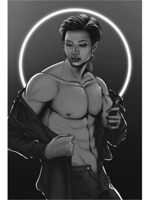 Jeronkarji Baba? Üzgünüm ... Rm Tablo Ahşap Poster Dekoratif KOD2519