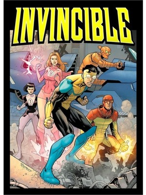 Jeronkarji Yenilmez Çizgi Film Ahşap Poster Dekoratif