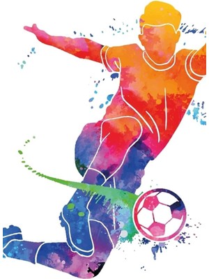 Jeronkarji ,futbolcu Siluet Tablo Ahşap Poster Dekoratif