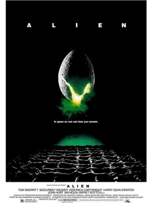 Jeronkarji Alien (1979) Tablo Ahşap Poster Dekoratif