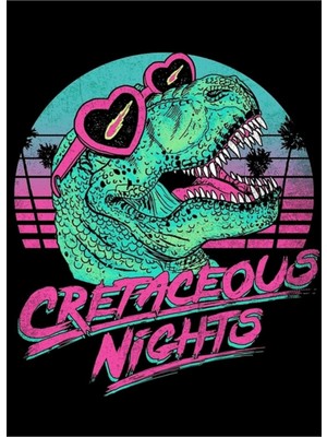 Jeronkarji Kretase Geceleri Tablo Ahşap Poster Dekoratif