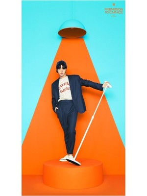 Jeronkarji Bts Dans Izni | Jin Tablo Ahşap Poster Dekoratif KOD2817