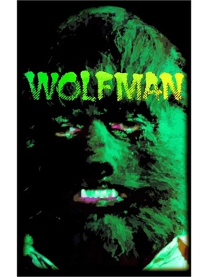 Jeronkarji Wolfman Tablo Ahşap Poster Dekoratif