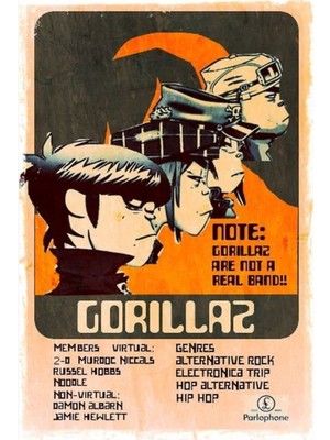 Jeronkarji Rock Grubu Tablo Ahşap Poster Dekoratif