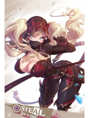 Jeronkarji Ann Çalmak Persona 5 Tablo Ahşap Poster Dekoratif
