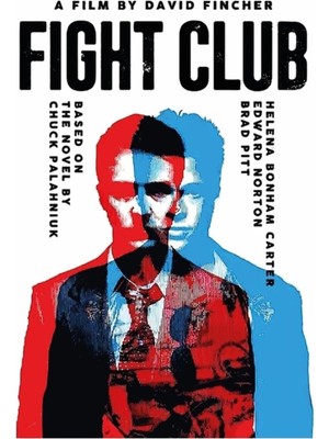 Jeronkarji Fight Club Poster Tablo Ahşap Poster Dekoratif