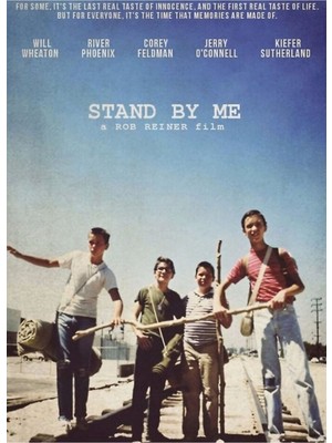 Jeronkarji Stand By Me Poster Tablo Ahşap Poster Dekoratif