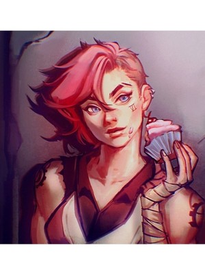 Jeronkarji Sıcak Vı Arcane Lol Tablo Ahşap Poster Dekoratif