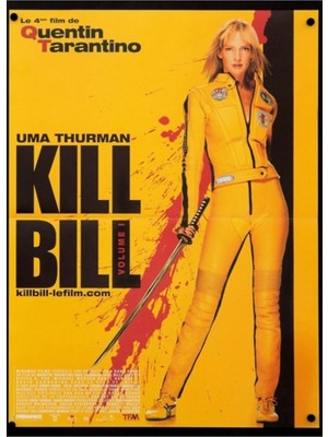 Jeronkarji Kill Bill Concept Art Tablo Ahşap Poster Dekoratif