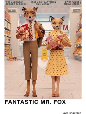 Jeronkarji Fantastik Bay Fox Tablo Ahşap Poster Dekoratif