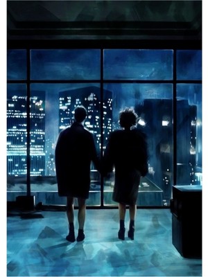 Jeronkarji Fight Club Tablo Ahşap Poster Dekoratif