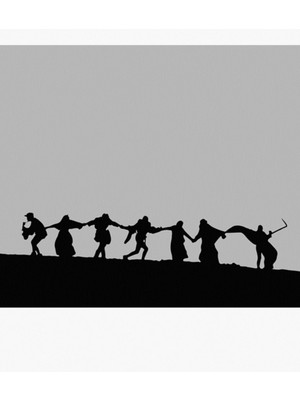 Jeronkarji Ingmar Bergman'ın Yedinci Mührü Tablo Ahşap Poster Dekoratif