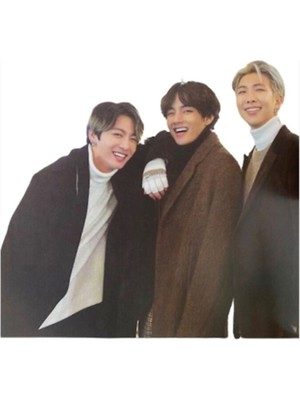Jeronkarji Bts V, Jungkook, Rm Tablo Ahşap Poster Dekoratif KOD2818