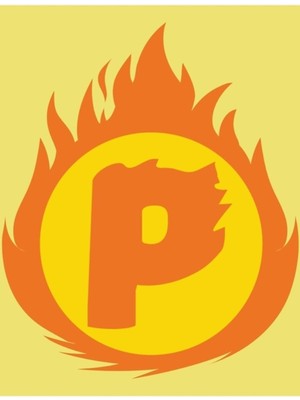 Jeronkarji Süper Kahraman Harfi P. Yangın Nişanı Ahşap Poster Dekoratif