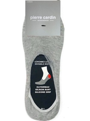 Pierre Cardin Feluka Görünmez Erkek Çorap Gri