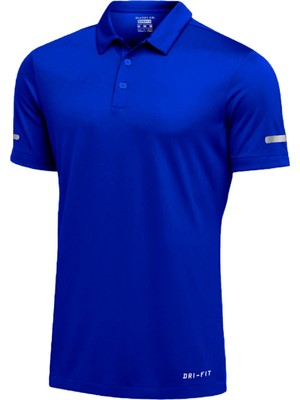 Ghassy Co. Erkek Dry Fit Hızlı Kuruma Nem Emici Teknik Performans Golf Polo Yaka Spor T-Shirt