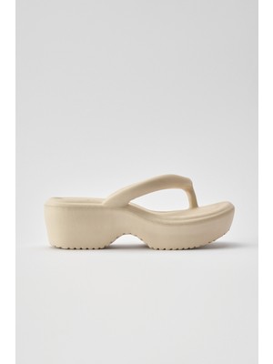 Milla Kemik Parmak Arası Eva Yazlık Plaj - Günlük Platform Terlik