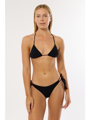 Ayyıldız 3434 Siyah String Bikini Takımı