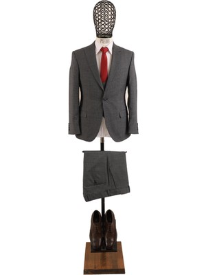 Piserro Yelekli Takım Elbise Slim Fit